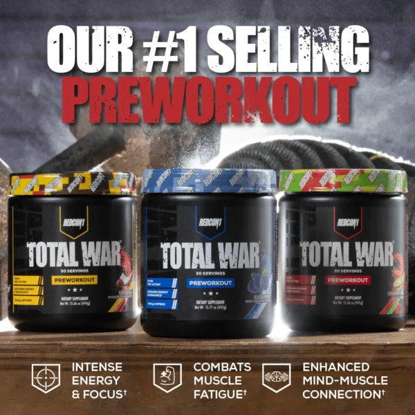 TOTAL WAR PREWORKOUT 424g by REDCON1 - Image 3