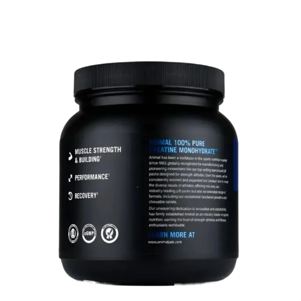 100% Pure Creatine Monohydrate Animal By Universal Nutrition - Image 2