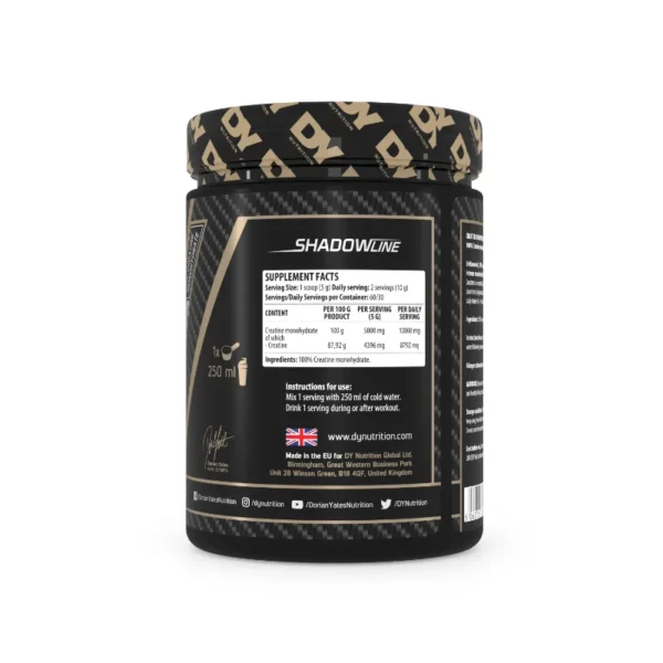 Creatine Monohydrate 300g by DY Nutrition - Image 2