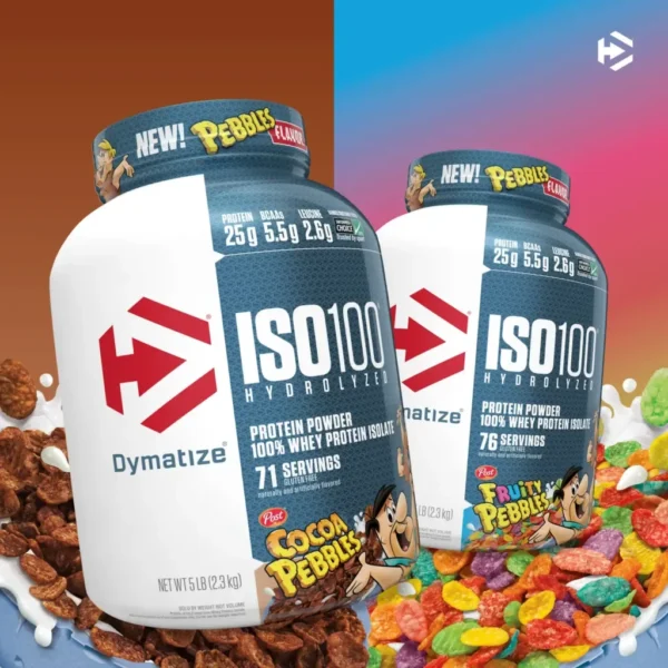 ISO100 Whey Protein 2.3Kg Cacoa Pebbles - Image 2